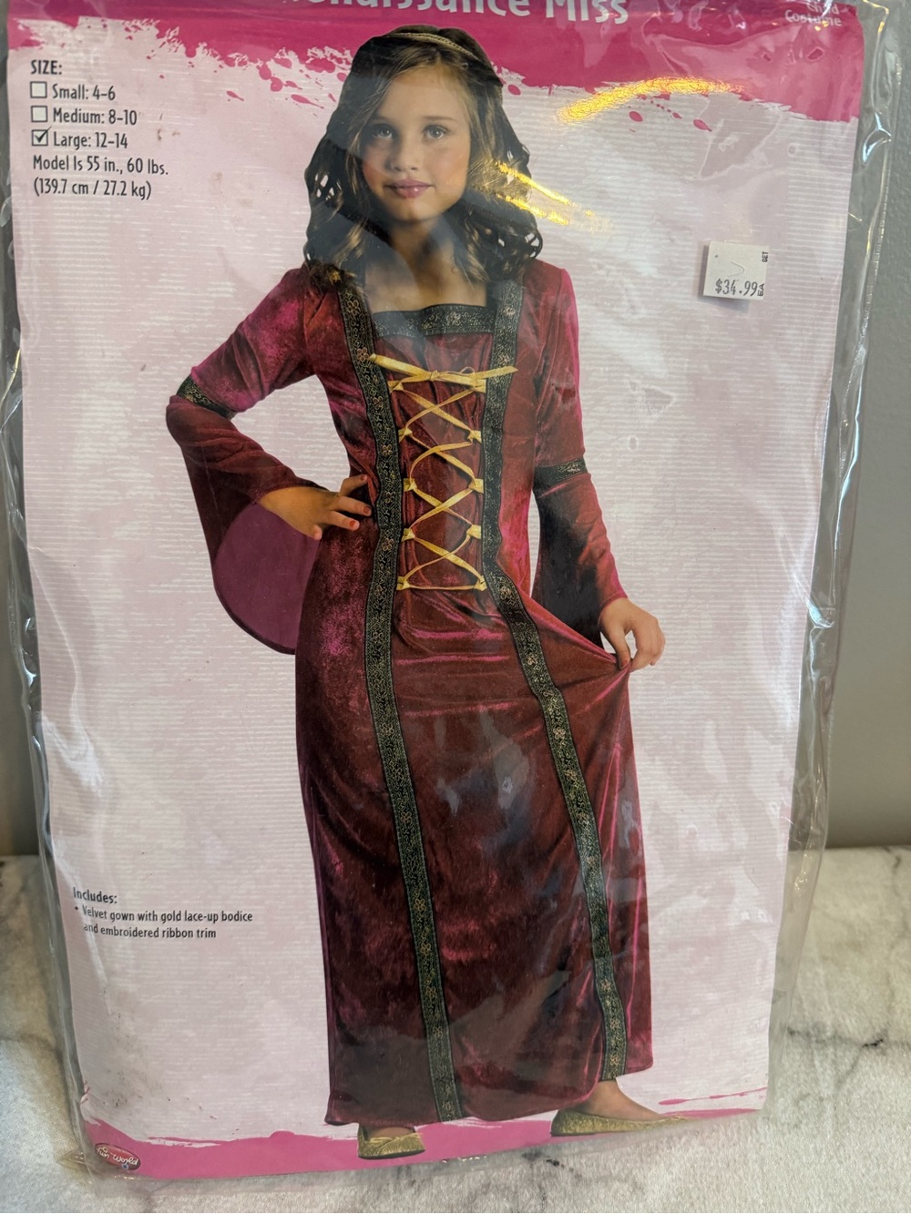 Renaissance Miss Costume